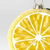 Christmas Glass Sliced Open Lemon Ornament - Wondershop™ - 3 of 3