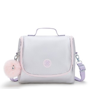 Kipling New Kichirou Metallic Lunch Bag - 1 of 4