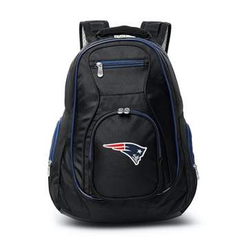 NFL New England Patriots Colored Trim 19" Laptop Backpack