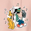 Women's - Disney - Mickey & Friends Cropped Graphic Hoodie - 2 of 3