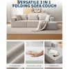 Coucheta 108" Modular Cloud Sectional - L-Shaped with Left/Right Chaise, Fluffy Compressed, Boneless Sofa Bed, No Assembly, Multiple Colors - 3 of 4