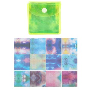 Unique Bargains Double-Sided Origami Paper 12 Style Starry Sky Colourful for DIY Arts Projects 180Pcs - 1 of 4