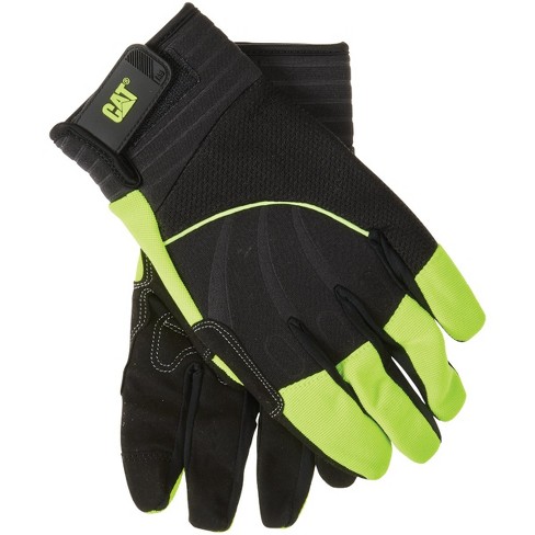 CAT  Men's XL Synthetic Leather High Visibility Work Glove 012224X - image 1 of 3