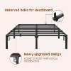 6/8/10/14 Inch Bed Frame, Heavy Duty Metal Platform Bed Frame with Iron Support Legs, No Box Spring Required, No Screws Needed, Support Up to 800 Lbs - 3 of 4