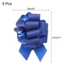 Unique Bargains Personalized Sparkly Gift Wrapping Large Pull Bows for Wedding Baskets 5 Pcs - 2 of 4