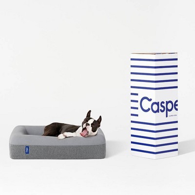 Large Gray Orthopedic Outdoor Dog Bed with Memory Foam