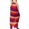 LA LEELA Women's Bikini Sarong Swimsuit Cover up Summer Wraps Skirt Bathing suit Swimwear Beach Wrap Skirts for Women One Size Gold, Tie Dye Design - 4 of 4