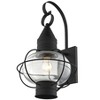 Livex Lighting Newburyport 1 - Light Wall Light in  Black - 4 of 4