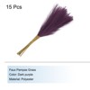 Unique Bargains Wedding Decoration Fake Artificial Pampas Grass 15 Pcs - 3 of 4