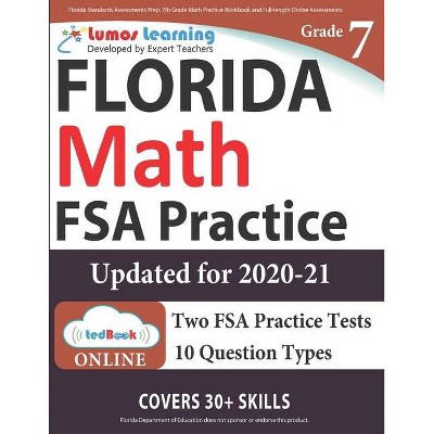 Florida Standards Assessments Prep - by  Lumos Learning (Paperback)