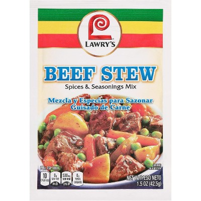 Lawry's Mixed Seasoning Beef Stew - 12 pack, 1.5 oz