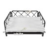 Lyngins Wicker Dog Sofa Bed with Washable Cushion, Indoor/Outdoor Pet Sofa for Small and Medium Dogs, Modern Dog Couch - 4 of 4