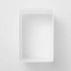 Small Decorative Plastic Bin With Cutout Handles - Brightroom™ : Target