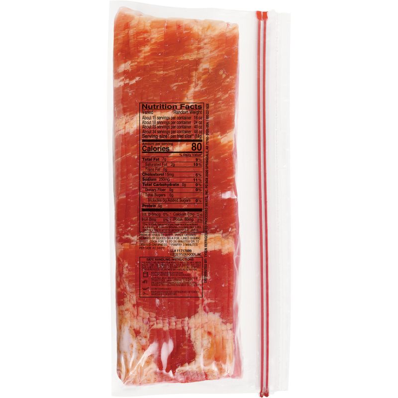 Wright Brand Thick Sliced Applewood Smoked Bacon - 24oz, 2 of 10