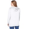Woman Within Plus Size Zip Front Tunic Hoodie Jacket - 3 of 4