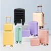 KWPZQEB 20" ABS Spinner Wheel Luggage, Hardside Luggage with Combination Lock & 14" Cosmetic Case, Lightweight Luggage - 4 of 4