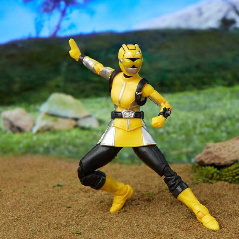 Hasbro Power Rangers Lightning Collection Beast Morphers Yellow Ranger Action Figure, 5 of 12