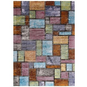 Modway Success Nyssa Abstract Geometric Mosaic 4x6 Area Rug - 1 of 4