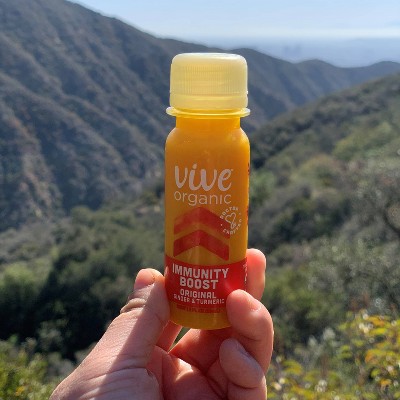 Vive Organic Immunity Boost  Original Ginger &#38; Turmeric Wellness Shot - 2 fl oz