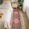 Boho Rugs for Living Room,Short Pile Area Carpets Washable Large Rugs for Bedroom Modern Vintage Classic Lounge Rug - 4 of 4