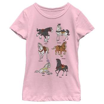 Girl's Disney Favorite Horse Characters T-Shirt