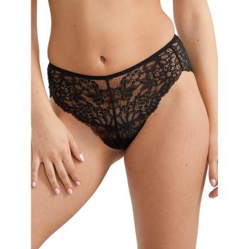  Leonisa seamless hipster panties for women - No show hiphugger  underwear Black : Clothing, Shoes & Jewelry