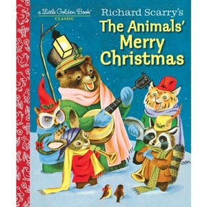 Richard Scarry's the Animals' Merry Christmas - (Little Golden Book) by  Kathryn Jackson (Hardcover) - 1 of 1