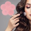 Unique Bargains Flower-shaped Makeup Sponge Brush Cleaner 1 Pc - 2 of 4