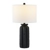 Candri Table Lamp - 26 Inch Height - TBL4427 - Matte Black/- - Safavieh - 3 of 4