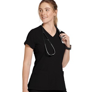 Jockey Women's Mock Wrap Scrub Top - 1 of 4