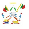 Tinamiri Supermag - Multicolor 60 - Magnetic Building Set, Educational construction fun, 60 piece set, Magnet Toys, 0652 - 3 of 4