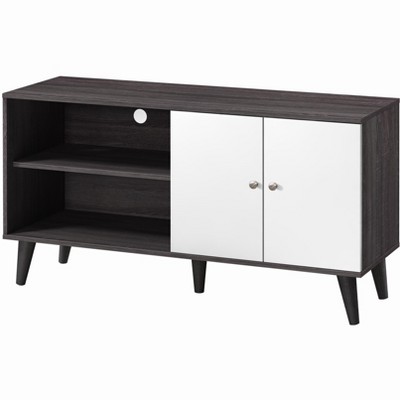 Vynxaria Amidon TV Stand for TVs up to 47.3" - Modern Walnut Entertainment Center