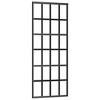 VidaXL Sliding Door ESG Glass and Aluminum 29.9"x80.7" Black - 2 of 4
