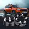 VEVOR Wheel Spacers, 2" 6"x5.5" Wheel Adapters, 6 Lug Forged Spacer, 108 mm Bore Hubcentric M14 x1.5 Studs Spacers, Fit for 1988-2023 Chevrolet Black - 2 of 4