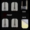 Evideco French Home Goods Adjustable Cafe Curtain Rods for Lightweight Voile Curtains - Easy Installation - 4 of 4