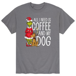 Men's - Dr. Seuss - The Grinch Merry Grinchmas Short Sleeve Graphic T-Shirt - 1 of 4