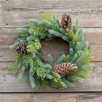 Park Hill Collection Mixed Evergreen Wreath