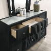 Puma 9 Drawer Upholstered Dresser Black - HOMES: Inside + Out - 4 of 4