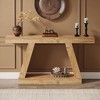 KTMBDW 55 Inches Long Console Table for Entryway, Sofa Table Behind Couch, Wooden Entry Table Foyer Hallway Table for Living Room - 2 of 4