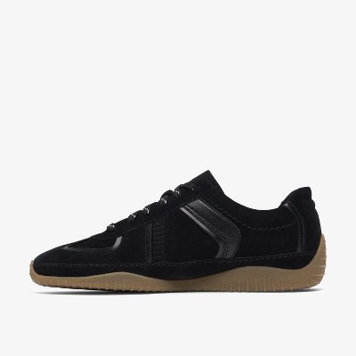 Обувь Clarks Womens Meridor Lo Black Suede Shoes 9.5 Medium — фото 2