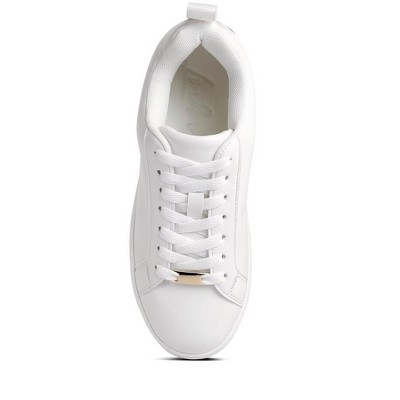 Женские кроссовки London Rag Womens Rouxy Faux Leather Sneakers 8 — фото 4