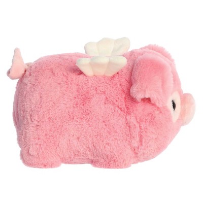 Aurora Pink Plush Faye Flying Pig Stuffed Animal 10 Inches