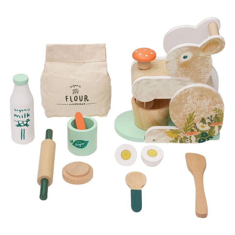 Manhattan Toy Bunny Hop Mixer Toddler & Kids Pretend Play Cooking Toy Set, 5 of 15