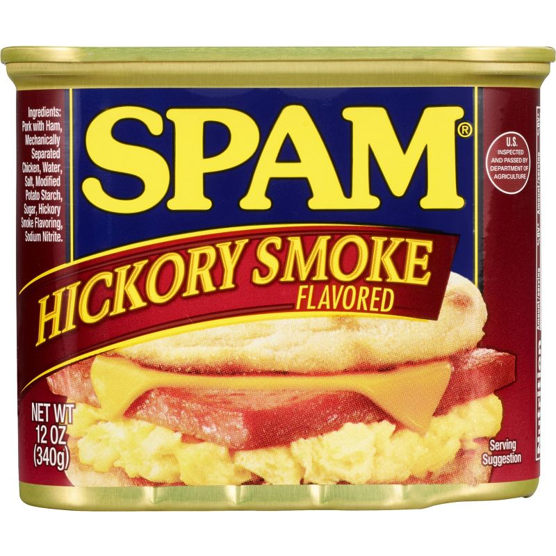 SPAM Hickory Smoke Lunch Meat - 12oz, 1 of 8