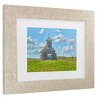 Trademark Fine Art - James McLoughlin Barn Scene V Matted Framed Art - 3 of 4