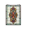 CHLOE Lighting AVALON Tiffany-glass Victorian Window Panel 18x25 - 2 of 4