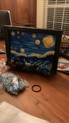JAIMAN TOYS LEGO Ideas Vincent Van Gogh-The Starry Night 21333 Building Set  for Adults (2316 Pcs),Multicolor : : Toys & Games