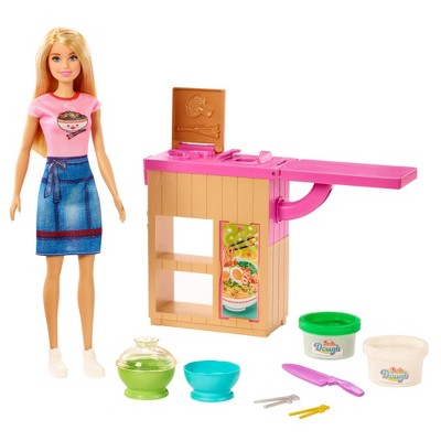 barbie and play doh