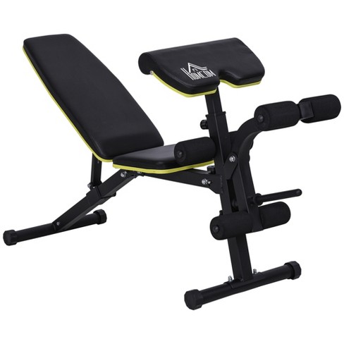 Adjustable free weight online bench