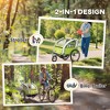 Aghana Digitals 2-Kid Foldable Bike Trailer with Swivel Wheel, Suspension, 5-Point Harness & - 4 of 4